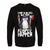 Front - Psycho Penguin Herren Pullover I Want To Be Nice