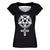 Front - Grindstore - "Feminist Goth" T-Shirt für Damen