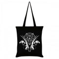 Front - Grindstore - Tragetasche "Goat Skull Pentagram"