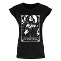 Front - Deadly Tarot - "The Sorceress" T-Shirt für Damen