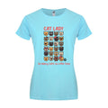 Front - Pop Factory - "Cat Lady" T-Shirt für Damen