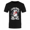 Front - Psycho Penguin Herren T-Shirt I Do Bad Things
