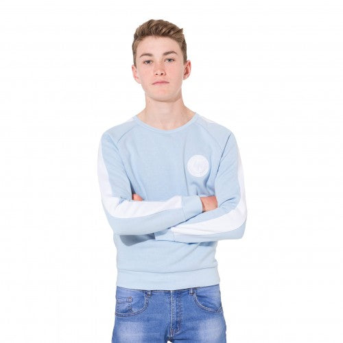 Front - Hype Jungen Sweatshirt mit Logo-Aufnäher und Seitenstreifen