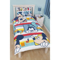Front - Kinder Wende-Bettwäsche mit Disney Mickey Mouse Motiv, für Einzelbetten