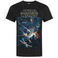 Front - Star Wars Herren Death Star T-Shirt