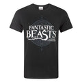 Front - Fantastic Beasts And Where To Find Them Herren Logo T-Shirt