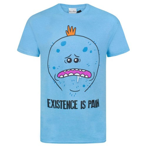 Front - Rick And Morty Herren Meeseeks Existence Is Pain T-Shirt