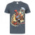 Front - Marvel Deadpool Herren 4x4 T-Shirt