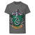 Front - Harry Potter offizielles Jungen Slytherin Wappen T-Shirt