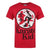 Front - Karate Kid offizielles Herren Crane Kick T-Shirt