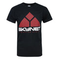 Front - Terminator offizielles Herren Skynet Logo T-Shirt
