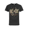Front - Amplified offizielles Herren AC/DC Comics Rock Or Bust T-Shirt