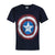 Front - Avengers Age Of Ultron Kinder Captain America Schild T-Shirt