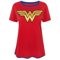 Front - Wonder Woman - T-Shirt, Logo für Damen
