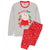 Front - Peppa Pig - Schlafanzug für Damen - weihnachtliches Design