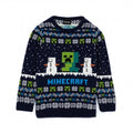 Front - Minecraft - Pullover für Kinder - weihnachtliches Design