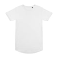 Front - AWDis Just Ts Herren Westcoast Long Line T-Shirt