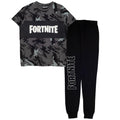 Front - Fortnite - Emotes Schlafanzug für Jungen