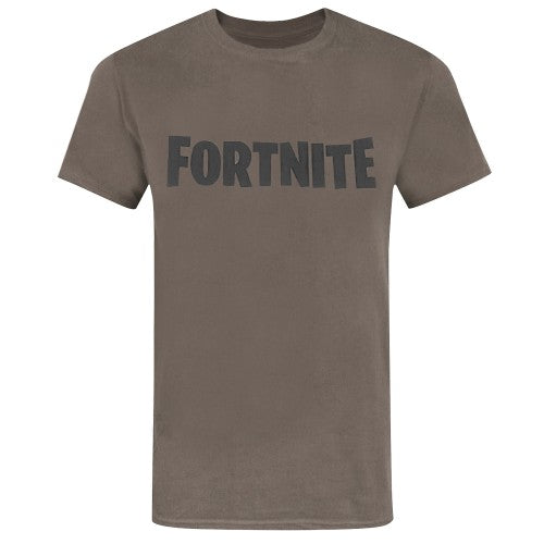 Front - Fortnite Unisex T-Shirt mit Logo, für Erwachsene