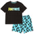 Front - Fortnite - "Gradient" Schlafanzug mit Shorts für Jungen