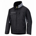 Front - Snickers Herren Premium Winter-Jacke / Arbeitsjacke