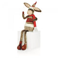 Front - Christmas Shop Esel-Figur mit baumelnden Beinen