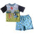 Front - Bluey - Schlafanzug mit Shorts für Jungen