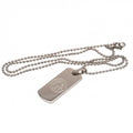 Front - Leicester City FC schmales Dog Tag und Kette