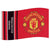 Front - Manchester United FC - Fahne, Wordmark