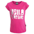 Front - Trespass Kinder / Mädchen T-Shirt Hello Sunshine, kurzärmlig