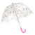 Front - X-Brella Kinder Regenschirm mit Einhorn-Design, Transparent