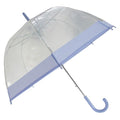 Front - X-Brella Regenschirm, transparent, mit Pastell-Akzenten