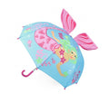Front - Kinder Regenschirm mit 3D-Meerjungfrauen-Design