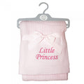 Front - Snuggle Baby - Decke "Little Princess", bestickt