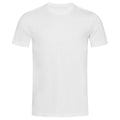Weiß - Front - Stedman Herren James Organisches T-Shirt