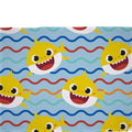 Blau-Blau-Gelb-Gelb-Weiß-Weiß - Front - Baby Shark - Decke, Fleece, Regenbogen