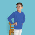 Marineblau - Back - SG Pullover mit Rundhalsausschnitt für Kinder