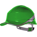 Grün - Front - Venitex Hi-Vis Baseball PPE Sicheheitshelm