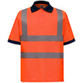 Orange - Side - Yoko Hi-Vis Polo Shirt für Männer