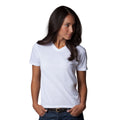 weiß - Back - Xpres Subli Plus Damen T-Shirt, V-Ausschnitt