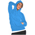 Saphirblau - Back - FDM Unisex Kapuzenpullover - Kapuzensweater ohne Label