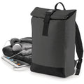 Schwarz reflektierend - Lifestyle - Bagbase Rucksack mit Roll-Top, reflektierend
