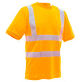 Orange - Front - Yoko Hi-Vis T-Shirt für Damen, kurzarm (2 Stück-Packung)