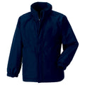 Marineblau - Front - Jerzees Schoolgear reversible wasserabweisende Jacke für Kinder