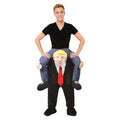 Bunt - Front - Bristol Novelty Unisex Donald-Trump-Huckepack-Kostüm