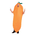 Orange-Grün - Front - Bristol Novelty Unisex Karotten-Kostüm für Erwachsene
