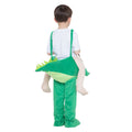 Grün - Back - Bristol Novelty Kinder Krokodil-Kostüm