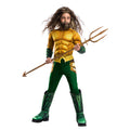 Gold-Grün - Front - Aquaman - "Deluxe" Kostüm - Jungen