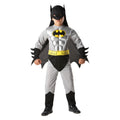 Silber-Schwarz-Gelb - Front - Batman - "Deluxe" Kostüm - Kinder
