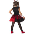 Rot-Schwarz-Weiß - Back - Harley Quinn - Kostüm - Mädchen